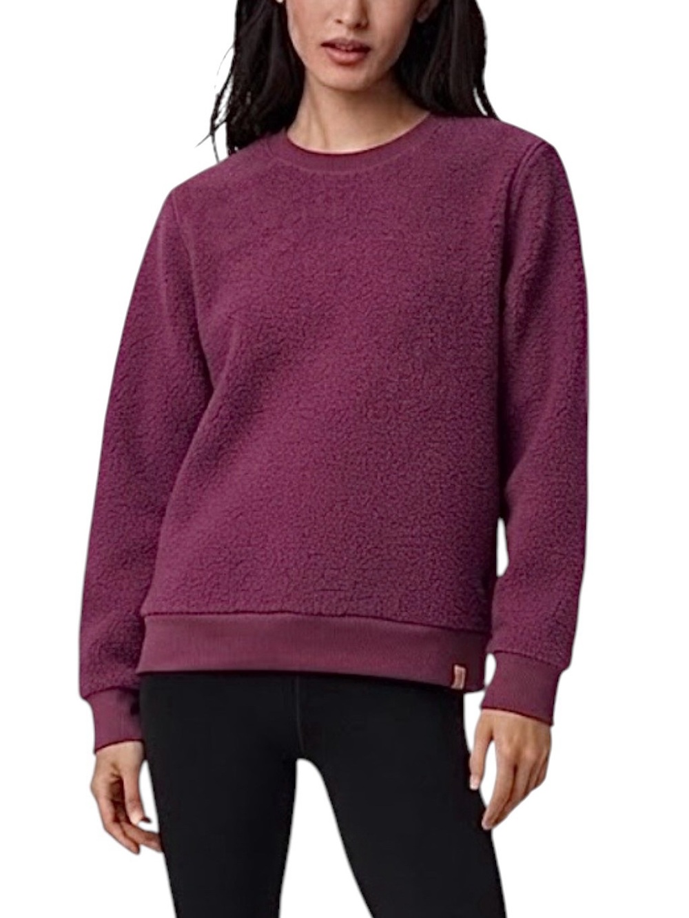 TenTree 10 Tree NWT EcoLoft Sweatshirt Crew Sherpa Teddy Top